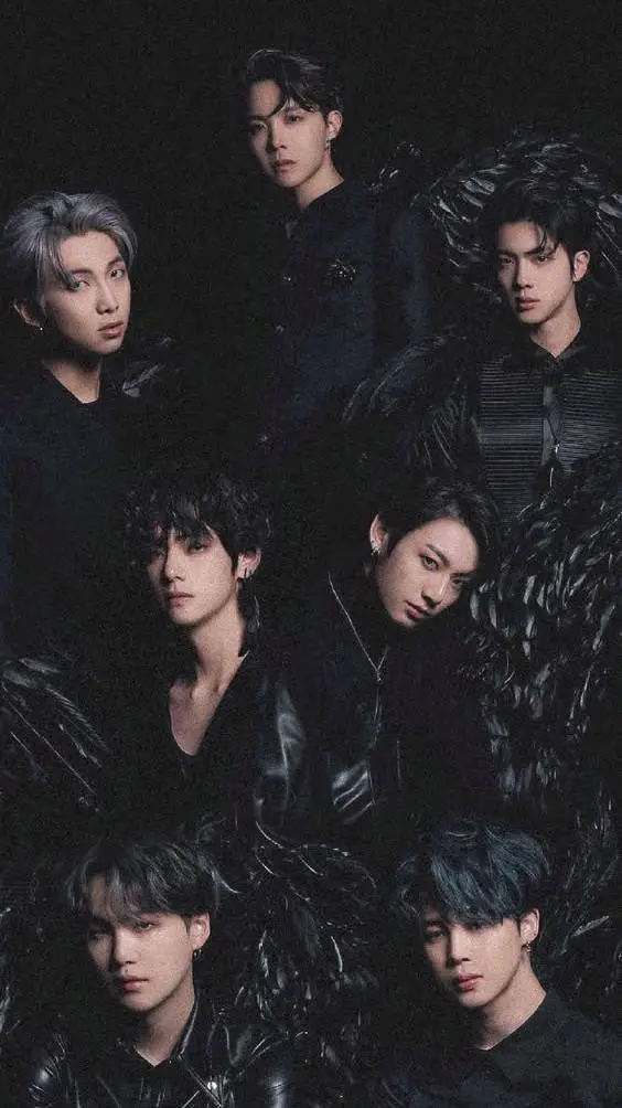 ai character: BTS x mermaid  background