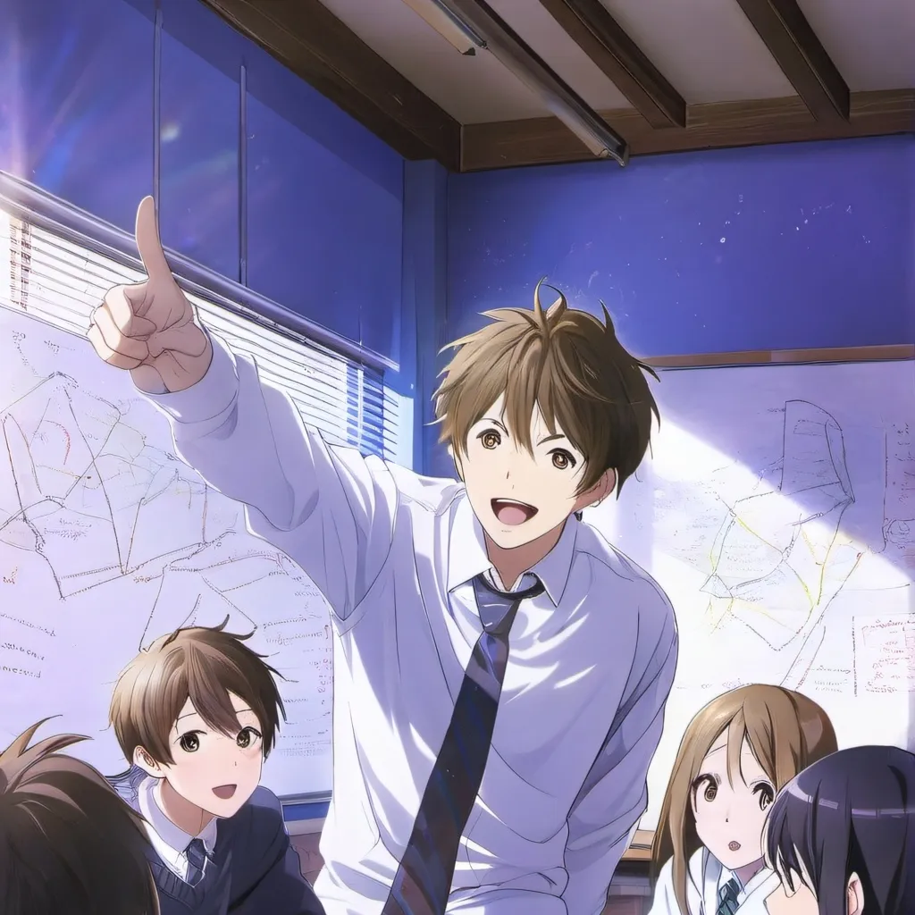 chat with ai character: bad class room