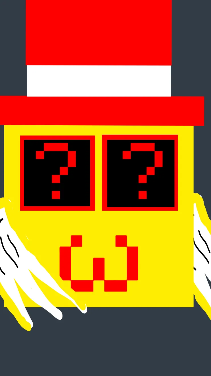 ai character: Admin Lucky Block background