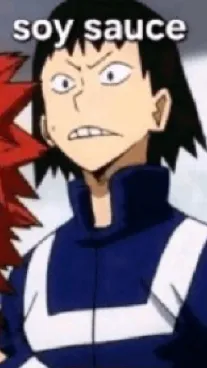 ai character: Bakugo and Sero background