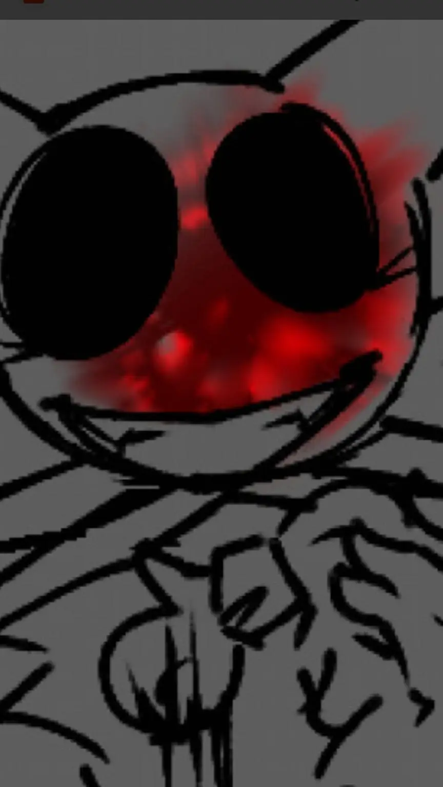 ai character: evil wenda but sky background