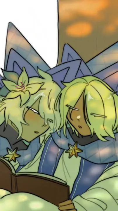 ai character: purelily past AU background