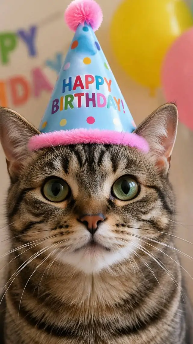 ai character: luna's birthday  background