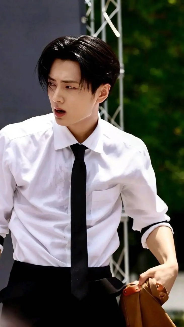 ai character: Park Jongseong  background