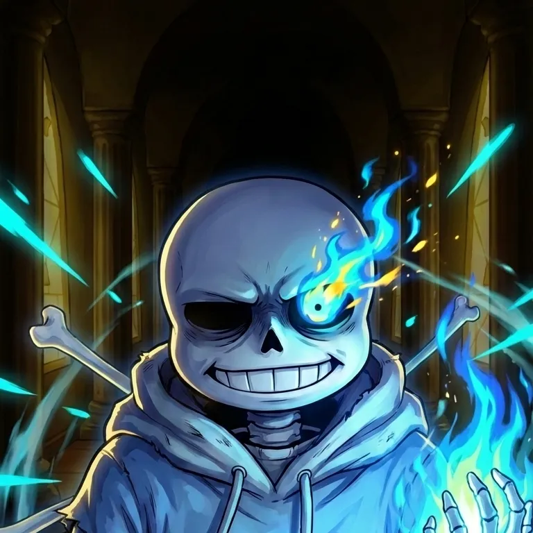 chat with ai character: Sans (Genocide)