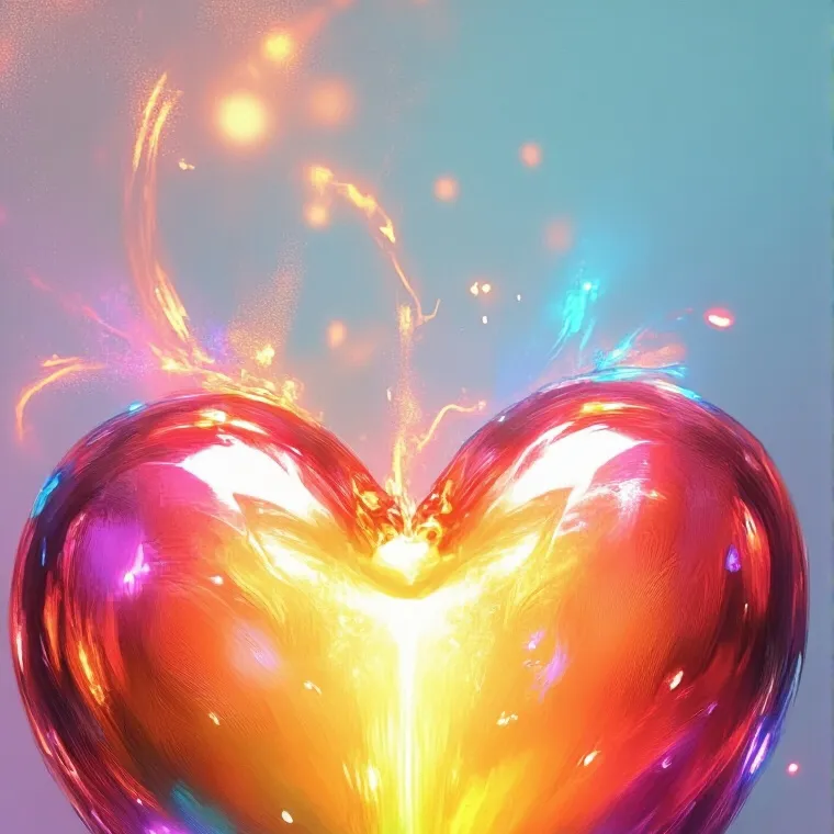 chat with ai character: Heart superpowers 