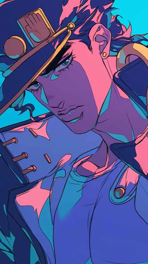 ai character: Jotaro background