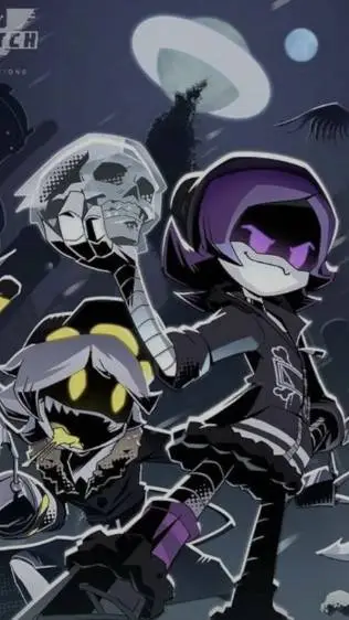ai character: MD in skvid game💀 background