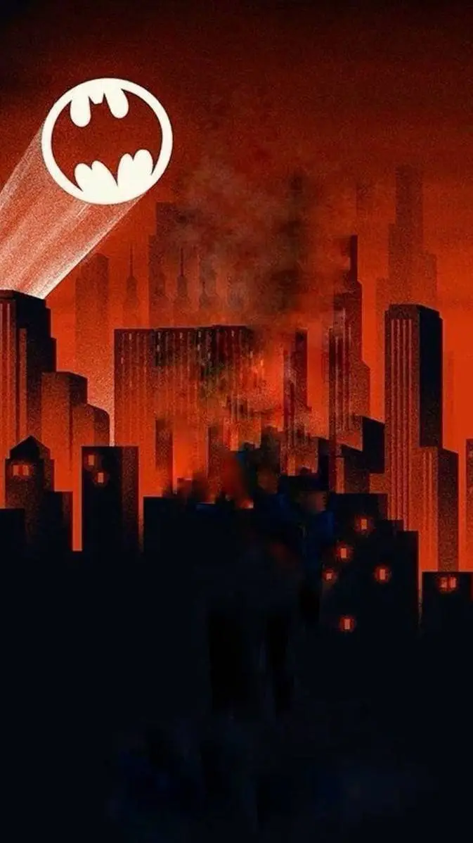 ai character: MD x Batman  background