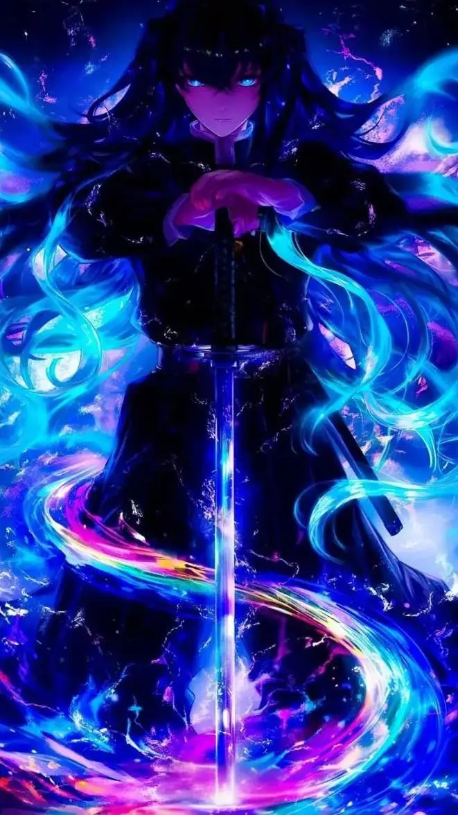 ai character: kny background