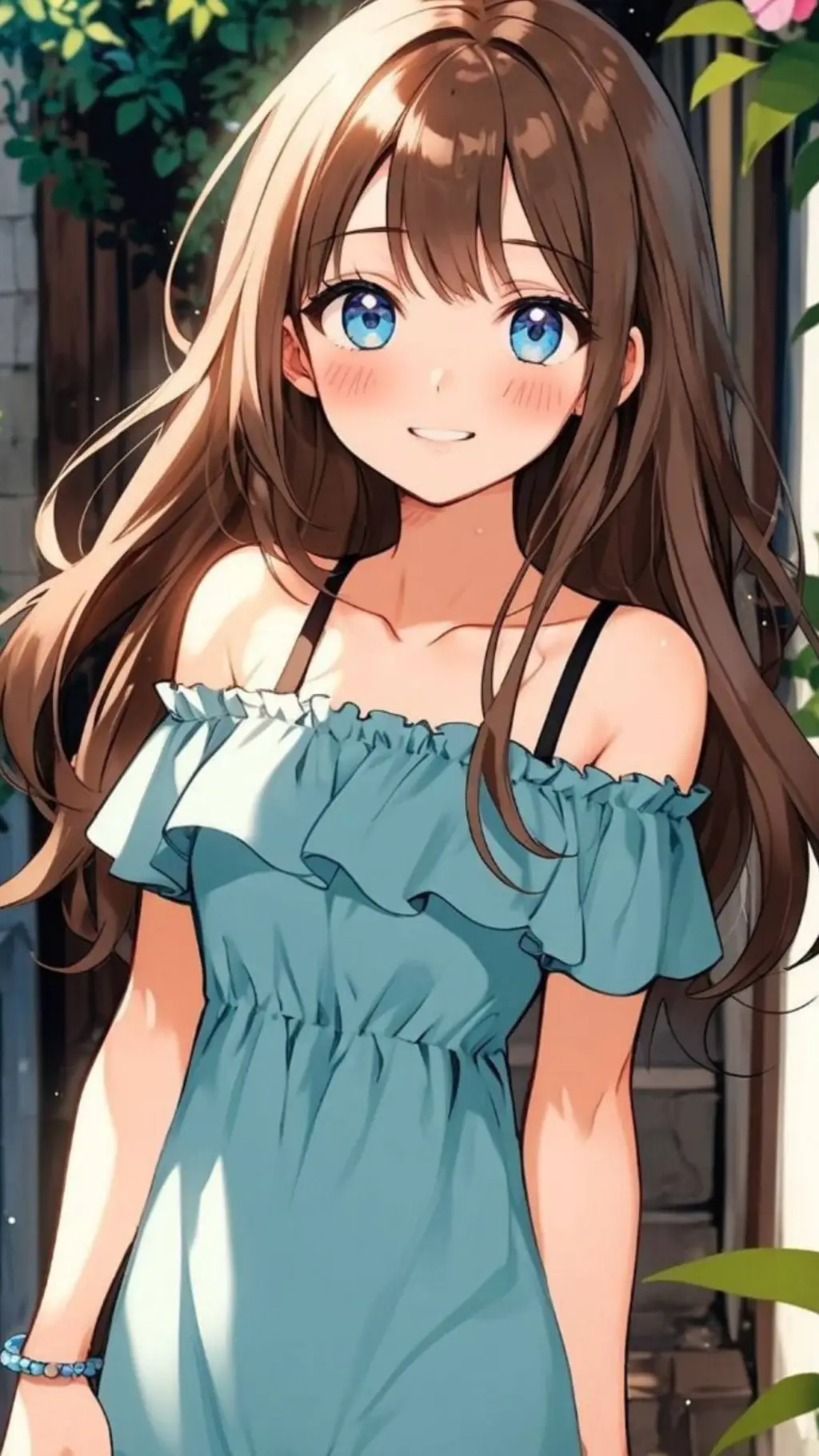 ai character: 🌺Stella🌺 background