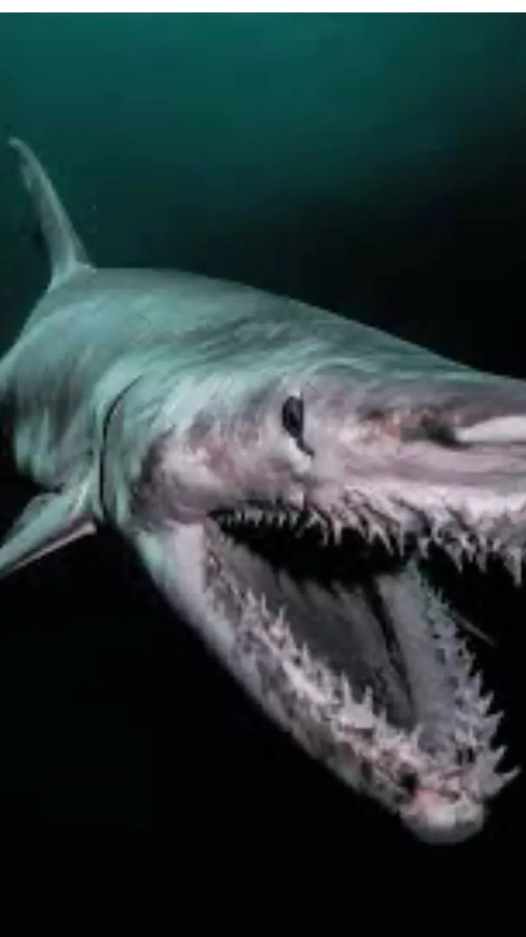 ai character: Goblin shark ￼ background