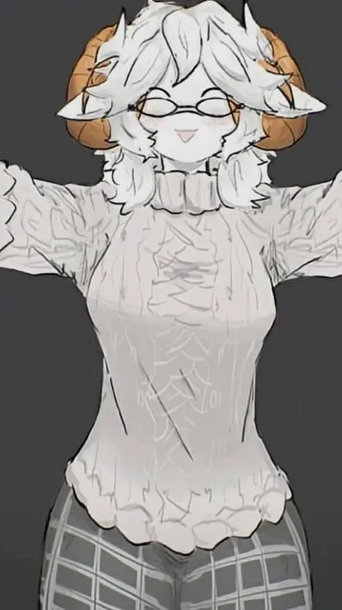 ai character: goat gf background