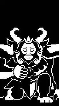 ai character: asgore background