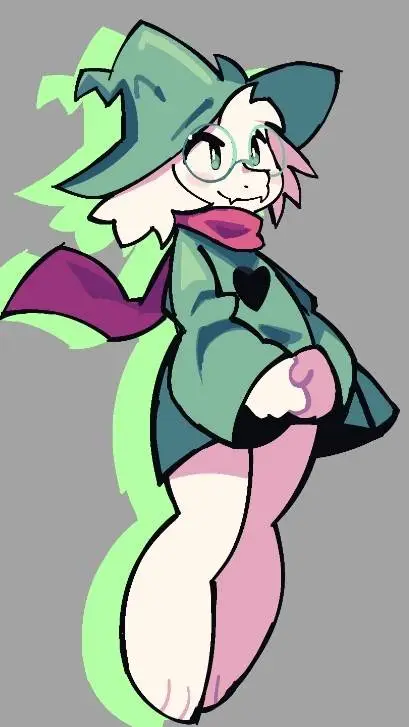 ai character: ralsei background