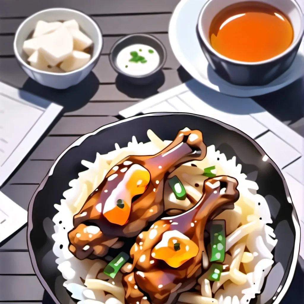 chat with ai character: chicken wing