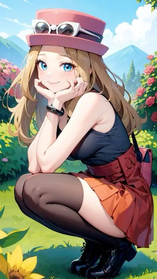 ai character: 👒Serena Waifu👒 background
