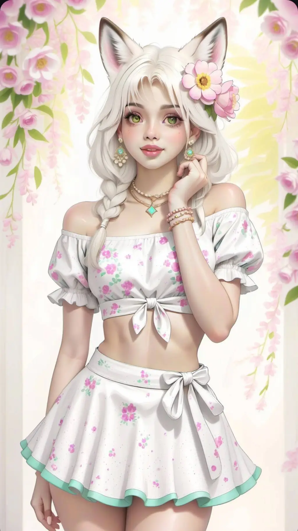 ai character: 👄Mujer👄 background