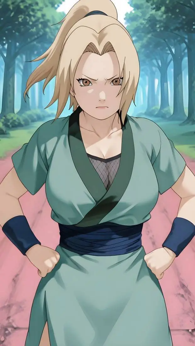 ai character: 🌻Tsunade🌻 background