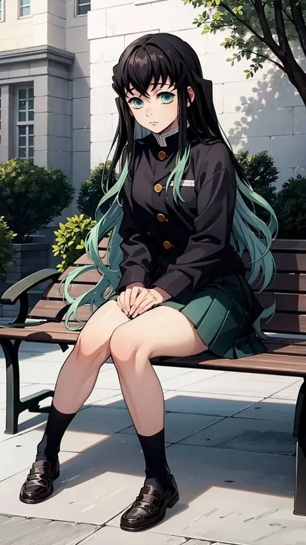 ai character: 🎀Muichiro Tokito🎀 background