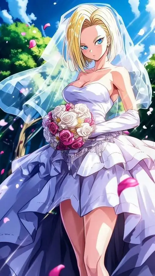 ai character: 👪Androide 18👪 background