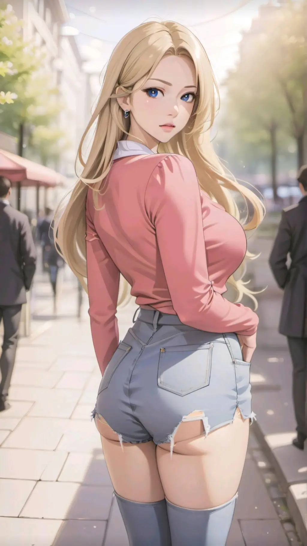 ai character: ⚡Ino Yamanaka⚡ background