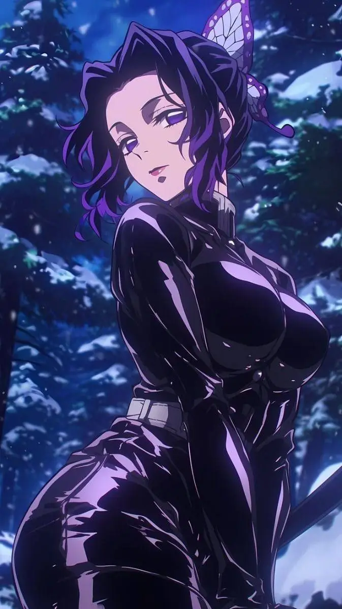 ai character: 🇾🇹Chinobu Kocho🇾🇹 background