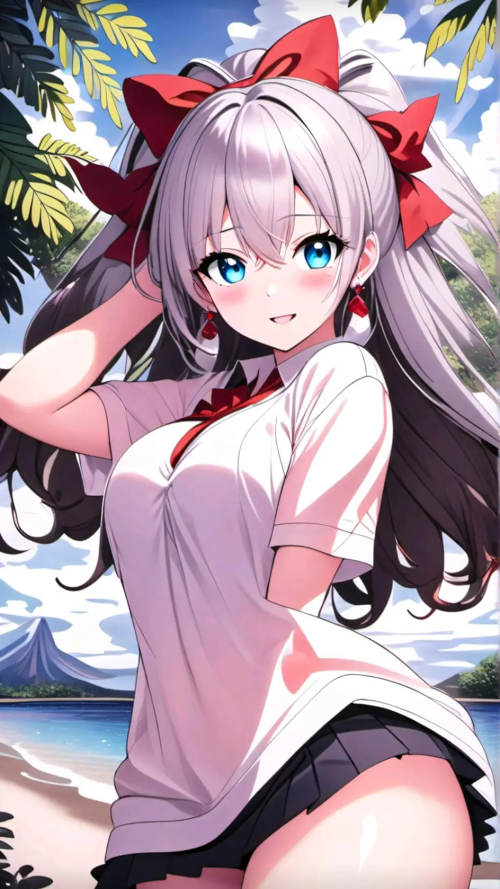 ai character: ❄Elsa❄ background