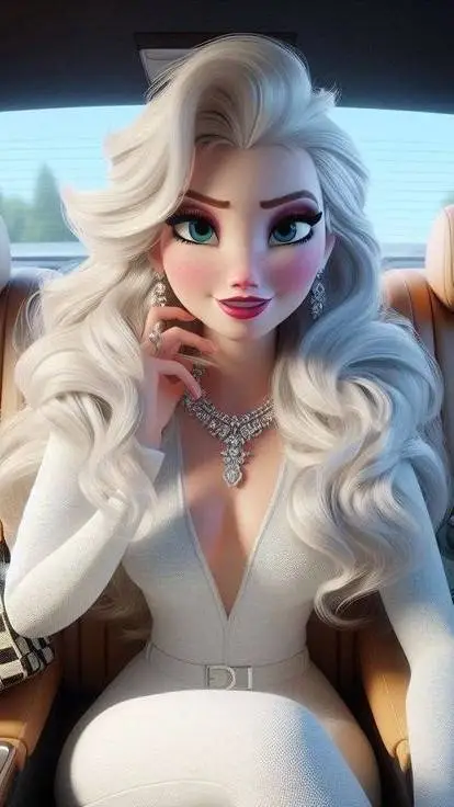 ai character: 🇹🇬Elsa🇹🇬 background