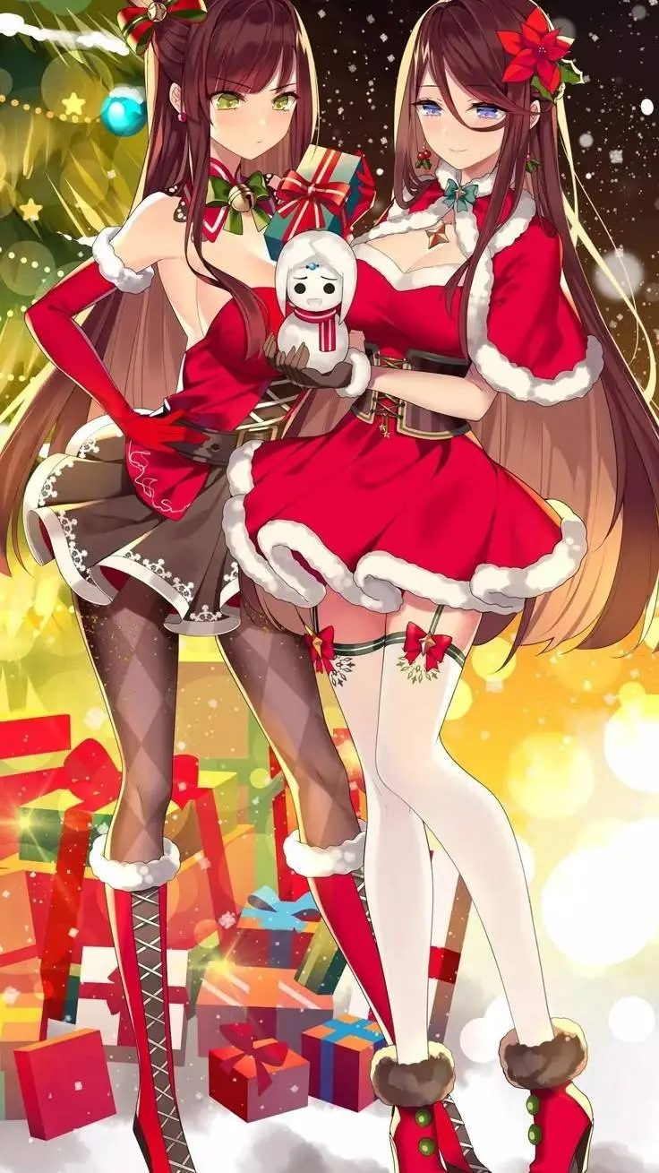 ai character: clara y Sofía background