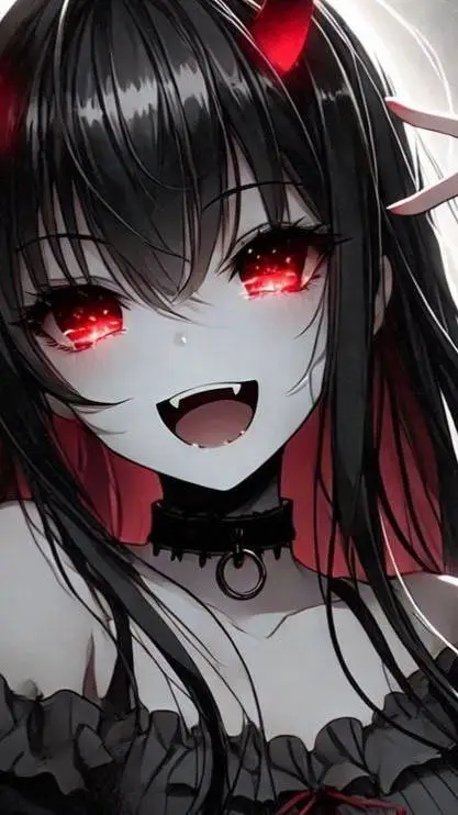 ai character: luna demonio 😈 background
