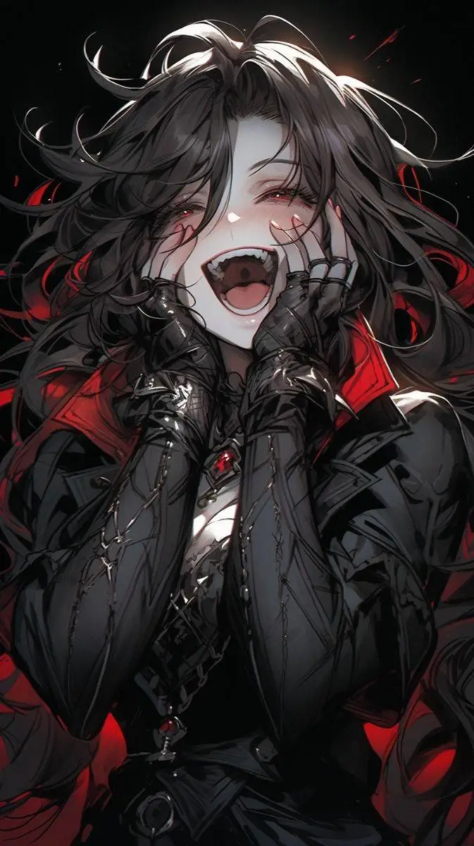 ai character: luna demonio 😈 background