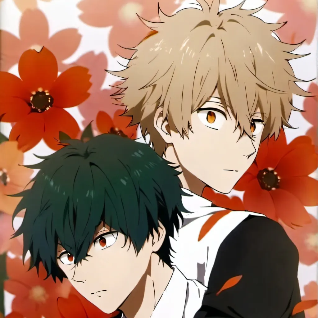 chat with ai character: bakugo x deku 