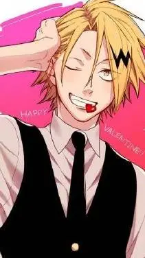 ai character: DENKI IN A SUIT  background