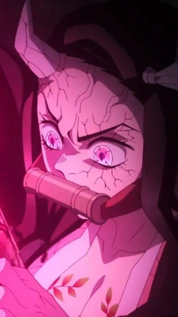 ai character: Nezuko full demon background