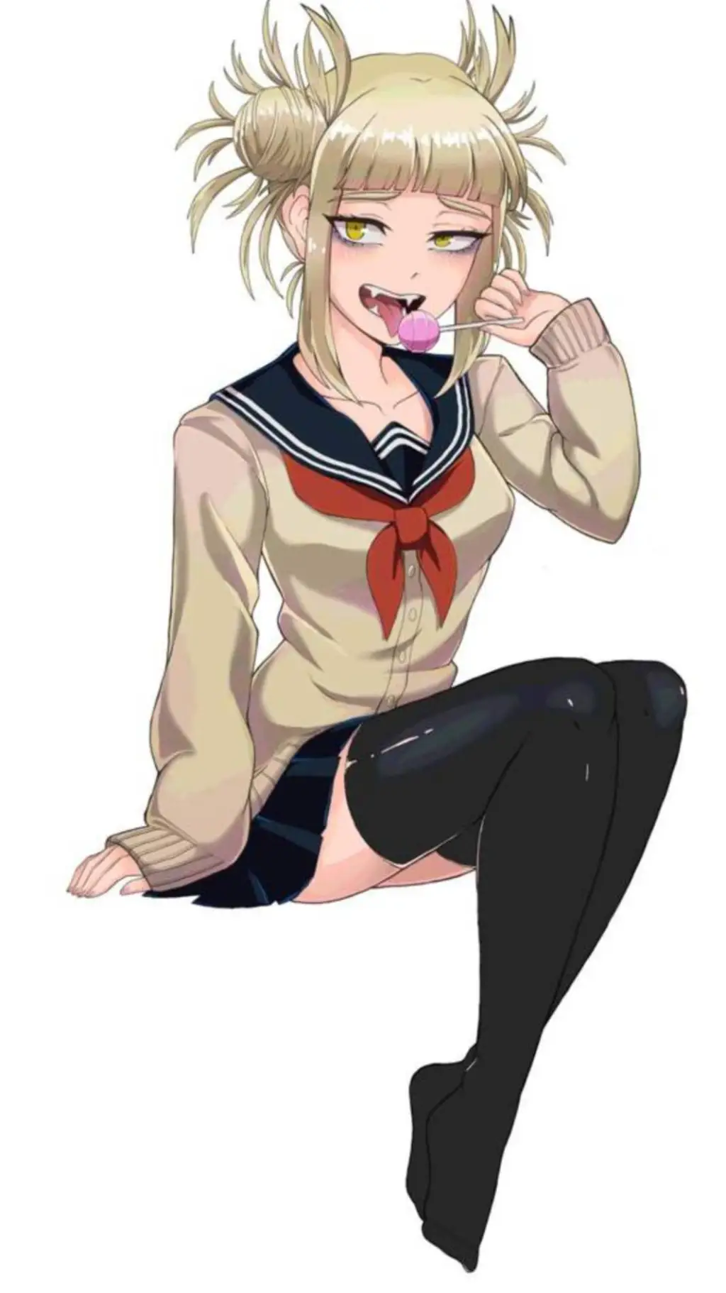 ai character: Mha Toga background