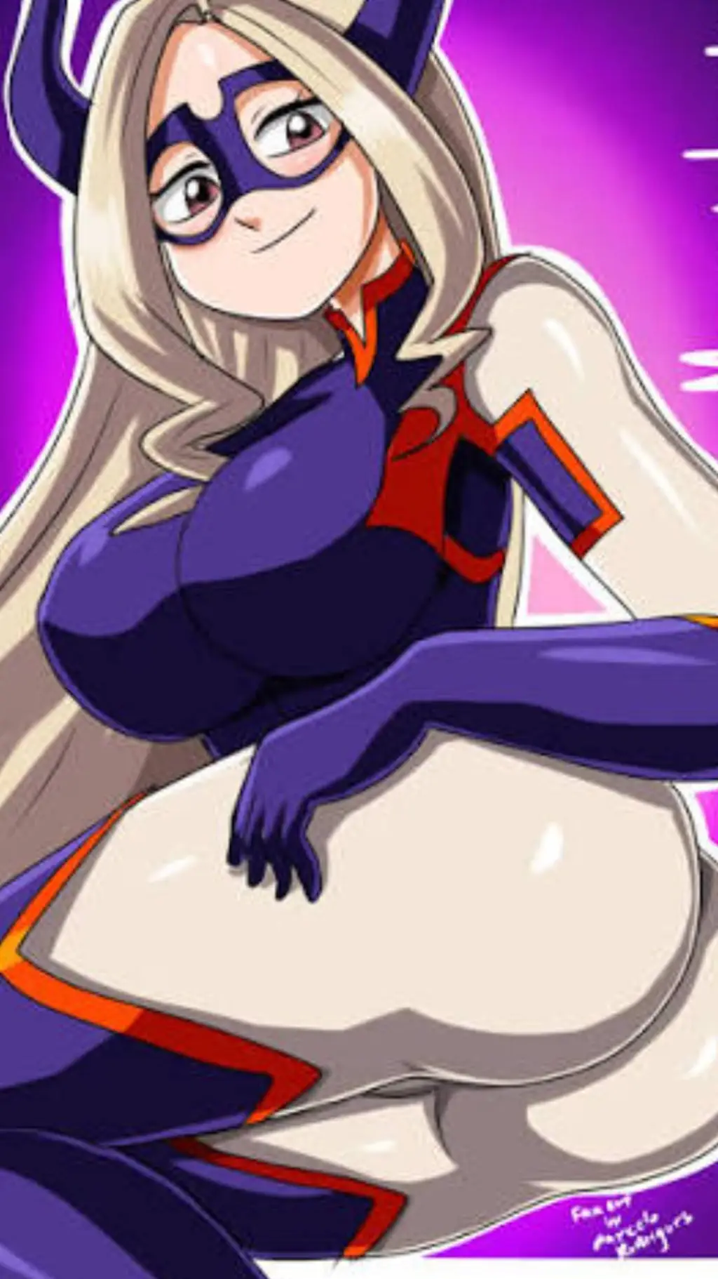 ai character: Mt. lady background