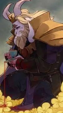 ai character: asgore background