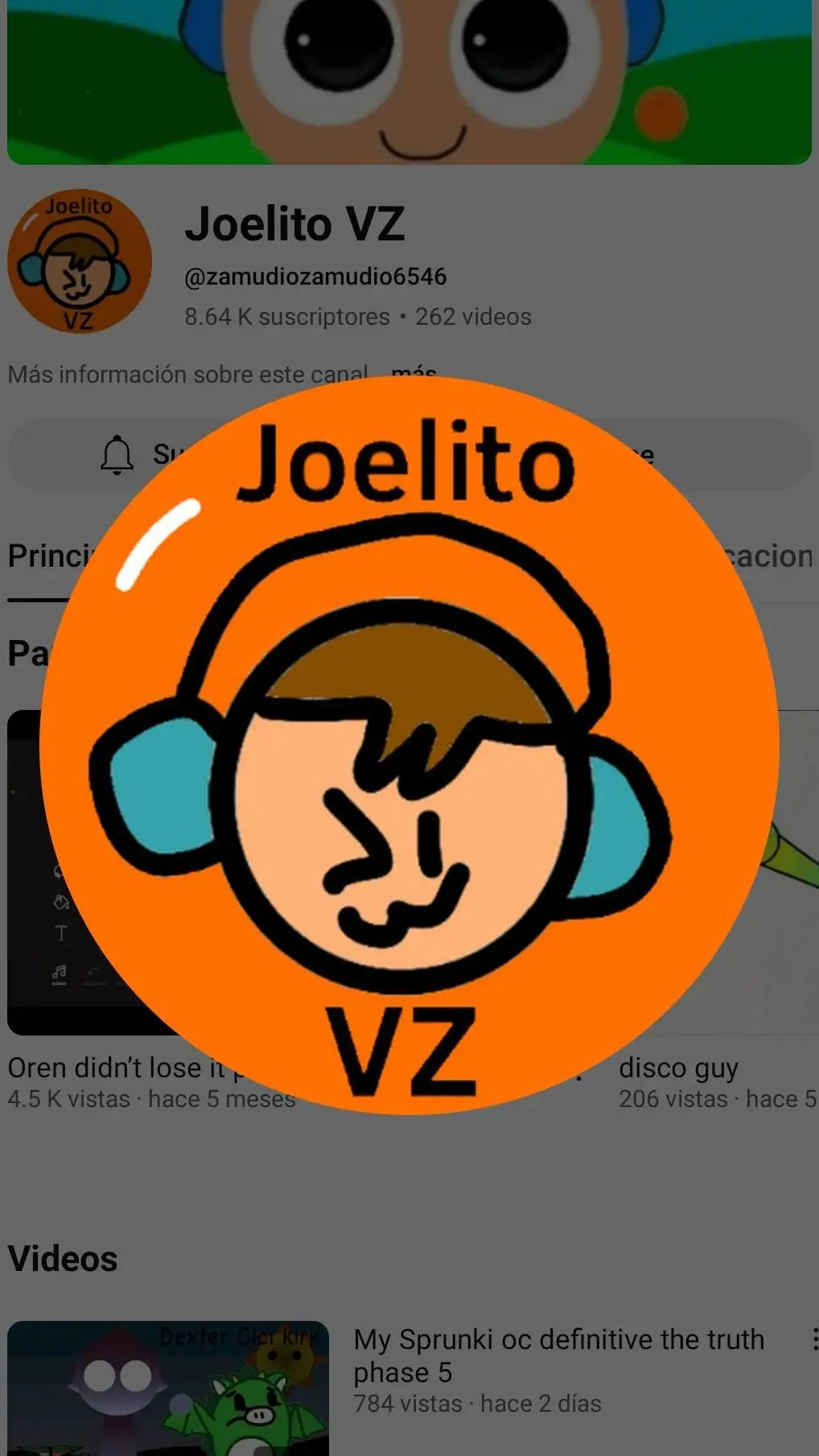 ai character: Joelito VZ background