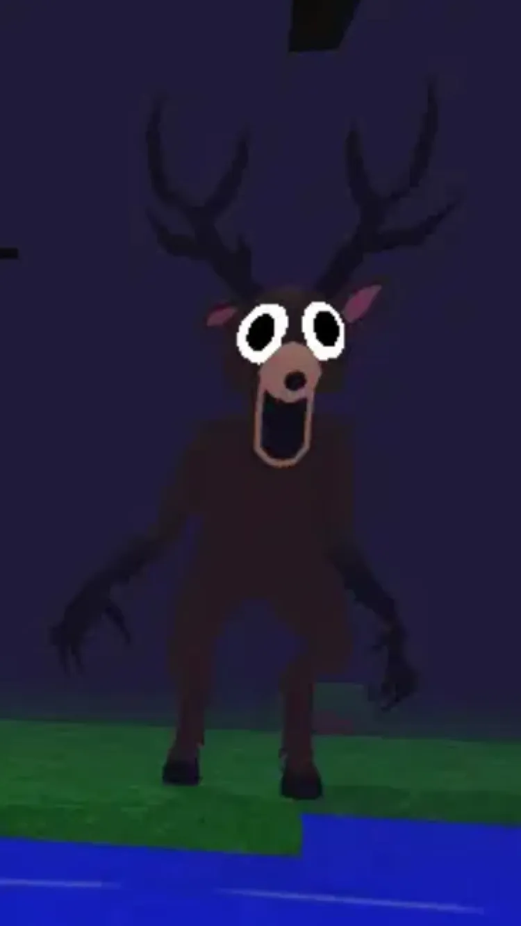 ai character: Deer background