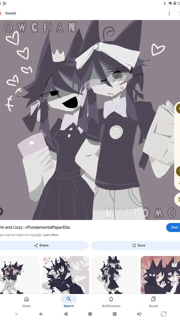 ai character: Kevin x Lizzy background