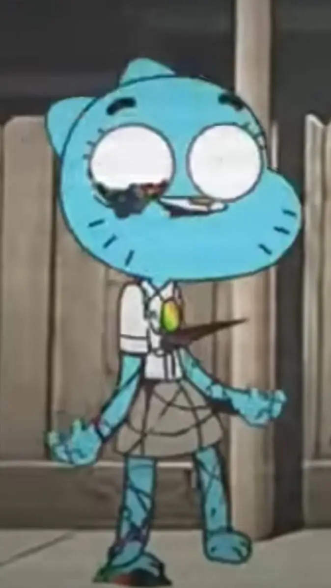 ai character: corrupted Nicole  background