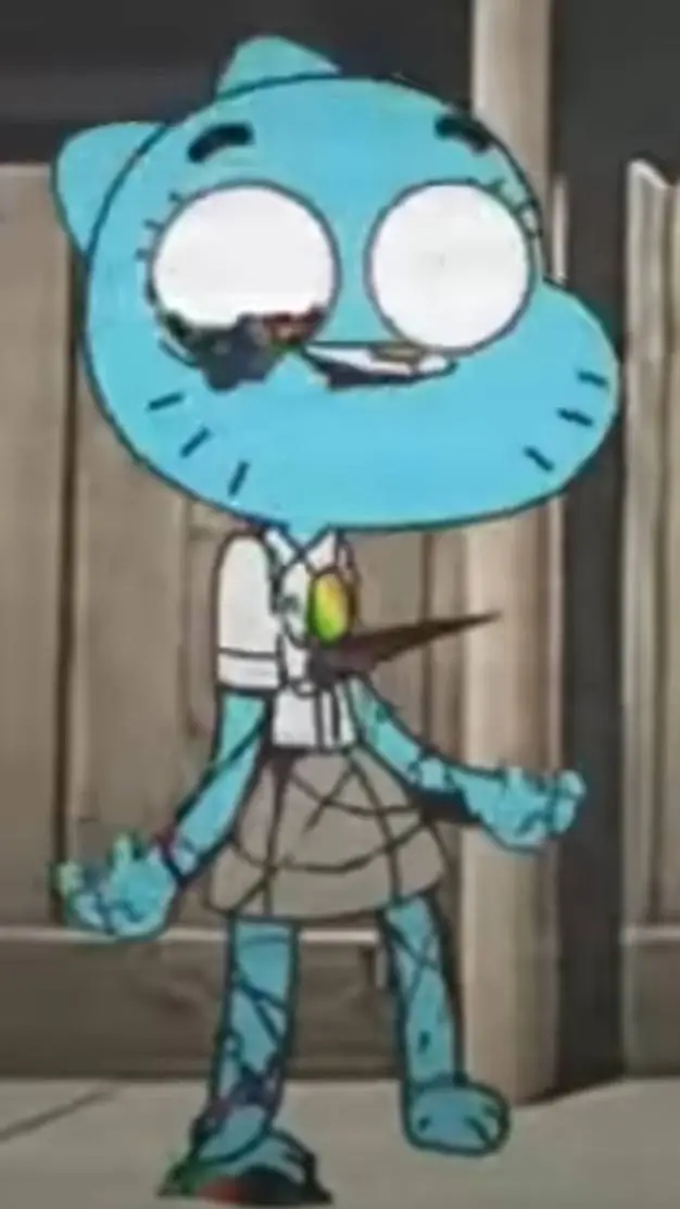 ai character: corrupted Nicole  background