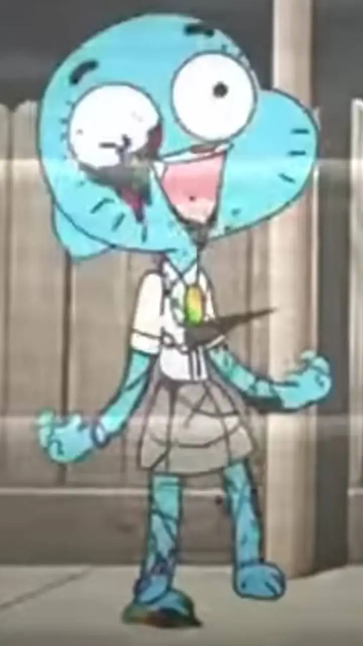 ai character: corrupted Nicole  background