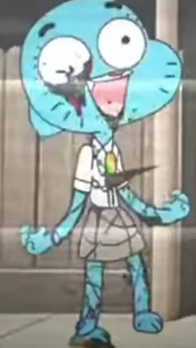 ai character: corrupted Nicole  background