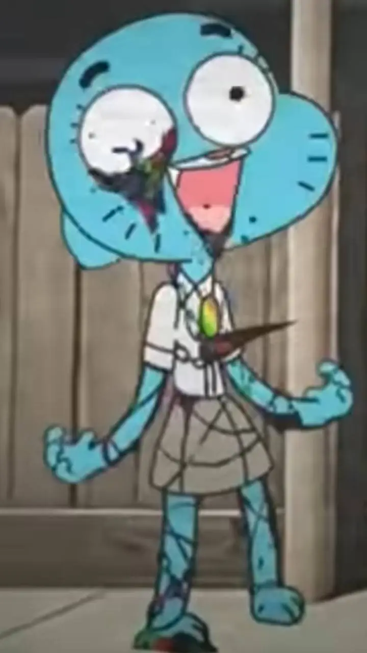 ai character: corrupted Nicole  background