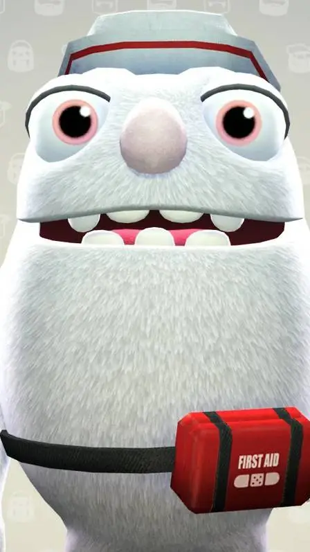 ai character: Eggabell  background