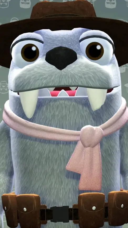 ai character: Lizbert Megafig background