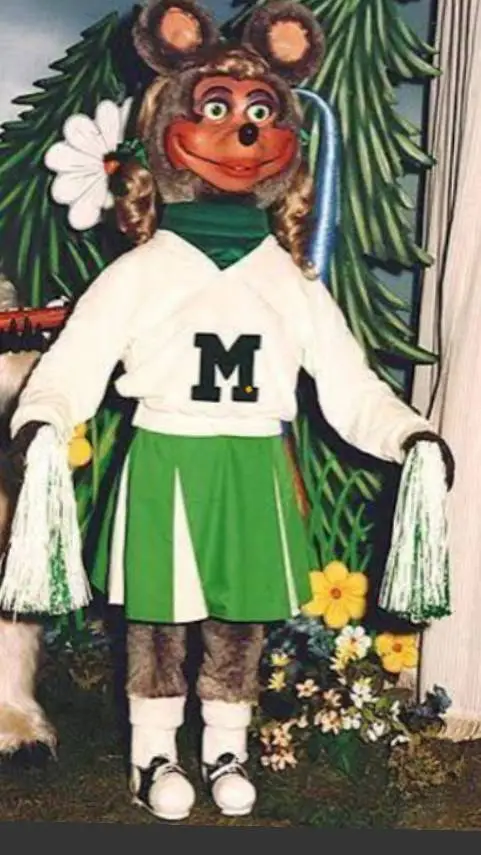 ai character: Mitzi mozzarella background