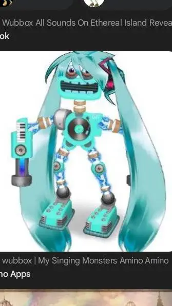 ai character: Miku wobots background